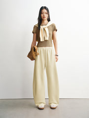 Women's Basic Knit Banana Sweatpants