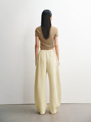 Women's Basic Knit Banana Sweatpants