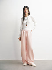 Women's Basic Knit Banana Sweatpants