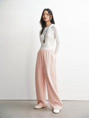 Women's Basic Knit Banana Sweatpants