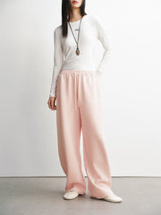 Women's Basic Knit Banana Sweatpants