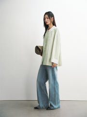 Women's Chinese-Inspired Butterfly Jacquard Jacket