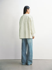 Women's Chinese-Inspired Butterfly Jacquard Jacket