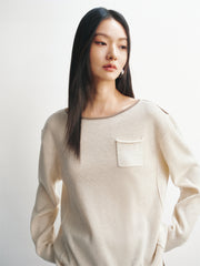 Women's Wool-Blend Oversized Knit Pullover