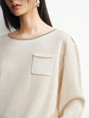 Women's Wool-Blend Oversized Knit Pullover