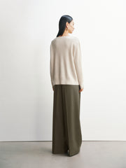 Women's Wool-Blend Oversized Knit Pullover
