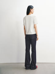 Women's Cropped Slim-Fit T-Shirt