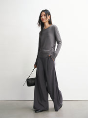 Women's Slim-Fit Long-Sleeve T-Shirt