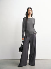 Women's Slim-Fit Long-Sleeve T-Shirt