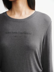 Women's Slim-Fit Long-Sleeve T-Shirt