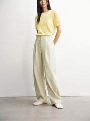 Women's High-Waist Oversized Barrel-Leg Pants