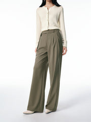 Women's High-Waist Wide-Leg Trousers
