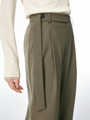 Women's High-Waist Wide-Leg Trousers