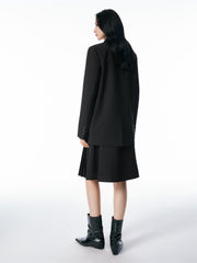 Women's Double-Breasted Peak-Lapel Blazer