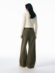 Women's Cotton Sparkle Straight-Leg Jeans
