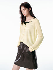 Women's Striped Tank and Knit Top Set