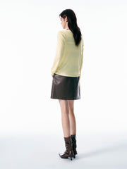 Women's Striped Tank and Knit Top Set