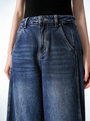 Women's Casual Wide-Leg Banana Jeans