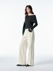 Women's Casual Wide-Leg Banana Jeans