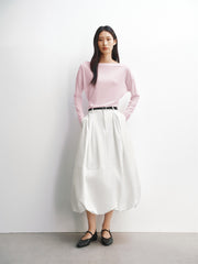 Women's A-Line Bubble Skirt