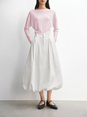 Women's A-Line Bubble Skirt