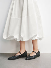 Women's A-Line Bubble Skirt