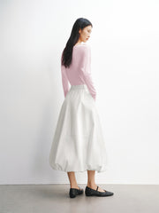 Women's A-Line Bubble Skirt
