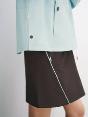 Women's Oversized Jacket with Hidden Hood