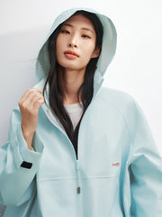 Women's Oversized Jacket with Hidden Hood
