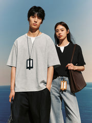 Men's Layered-Look Waffle T-Shirt