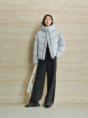 Women's Basic Hooded Puffer Jacket