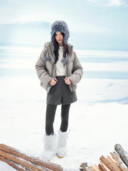 Women's Short 95% Down-Filled Thermal Puffer Jacket