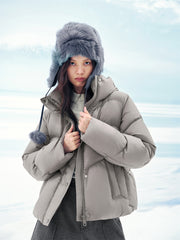 Women's Short 95% Down-Filled Thermal Puffer Jacket