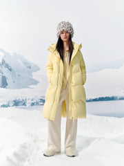 Women's Extra-Long 95% Down-Filled Thermal Coat