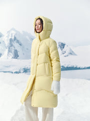 Women's Extra-Long 95% Down-Filled Thermal Coat