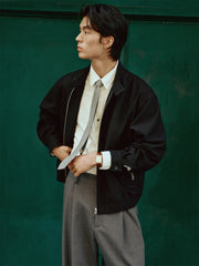 Men's Textured Jacquard Commuter Jacket