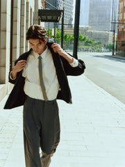 Men's Textured Jacquard Commuter Jacket