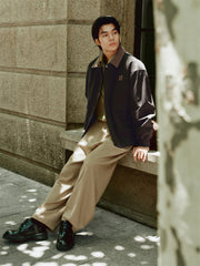 Men's Barn-Inspired Cropped Boxy Jacket
