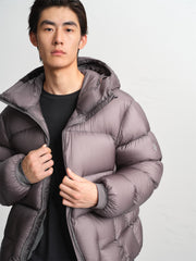 Men's Oversized Thermal Hooded Goose Down Jacket
