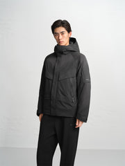 Men's 3D Jacquard Textured Goose Down Jacket