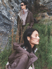 Men's Printed Hooded Jacket