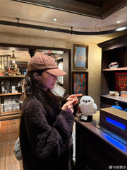 Women's Curly Wool Stand-Collar Coat