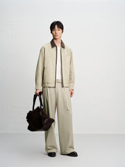 Men's Ink-Wash Embroidered Jacket