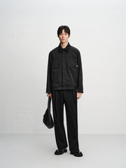 Men's Chinese-Inspired Diamond Jacquard Jacket