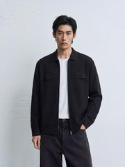 Men's Commuter Jacket-Style Knitwear