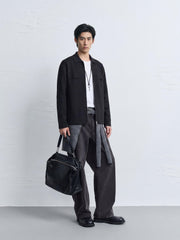 Men's Commuter Jacket-Style Knitwear