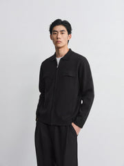 Men's Commuter Jacket-Style Knitwear