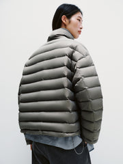 Women's Casual 15D Hortob¨¢gy Goose Down Quilted Jacket