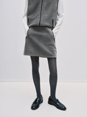Women's Casual Color-Block Fleece Sweatshirt Dress