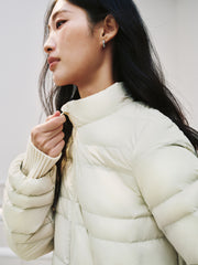 Women's Casual Lightweight Puffer Quilted Down Jacket